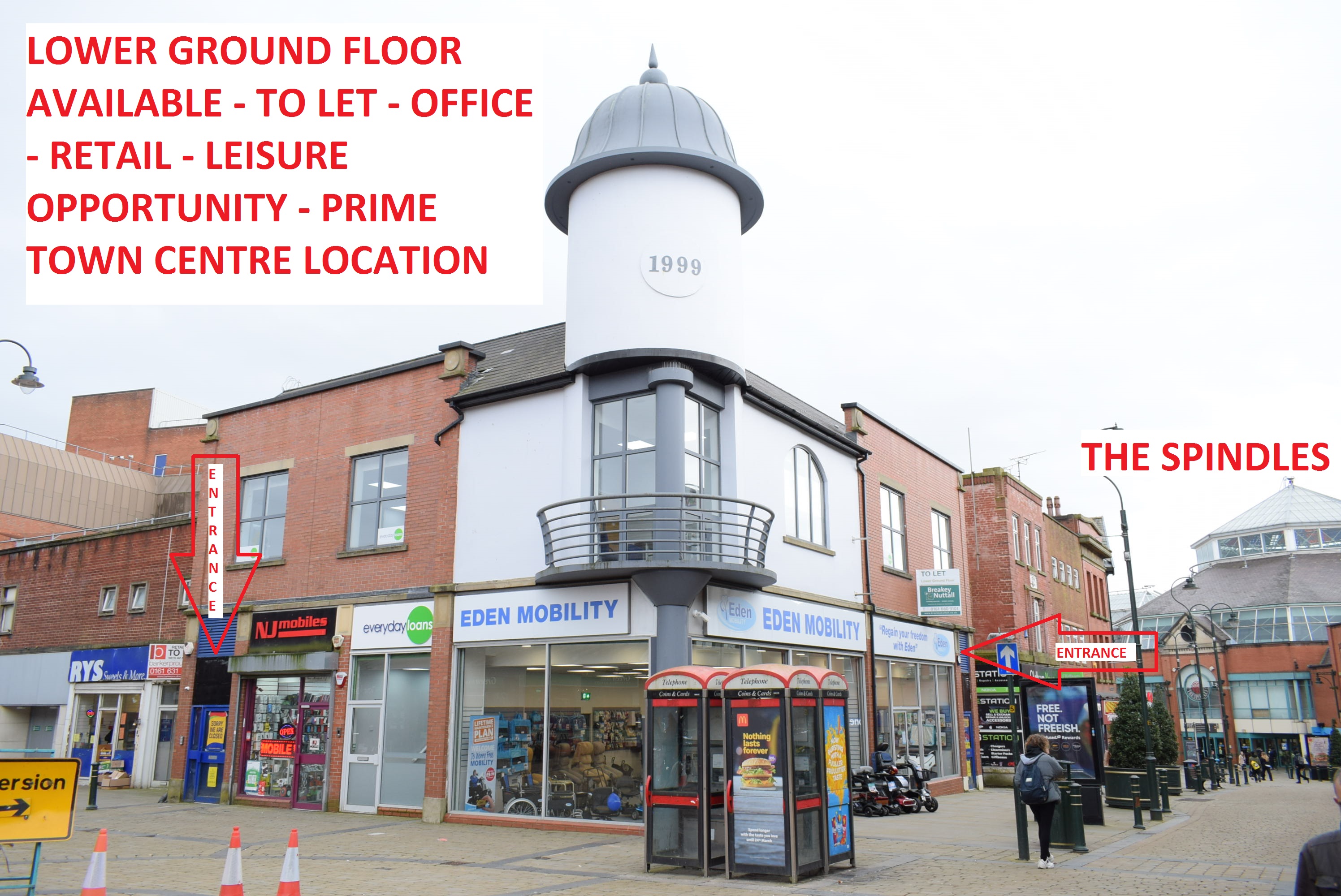 Lower Ground Floor, 20 Henshaw Street, Oldham, Lancashire, OL1 3AA Breakey & Nuttall